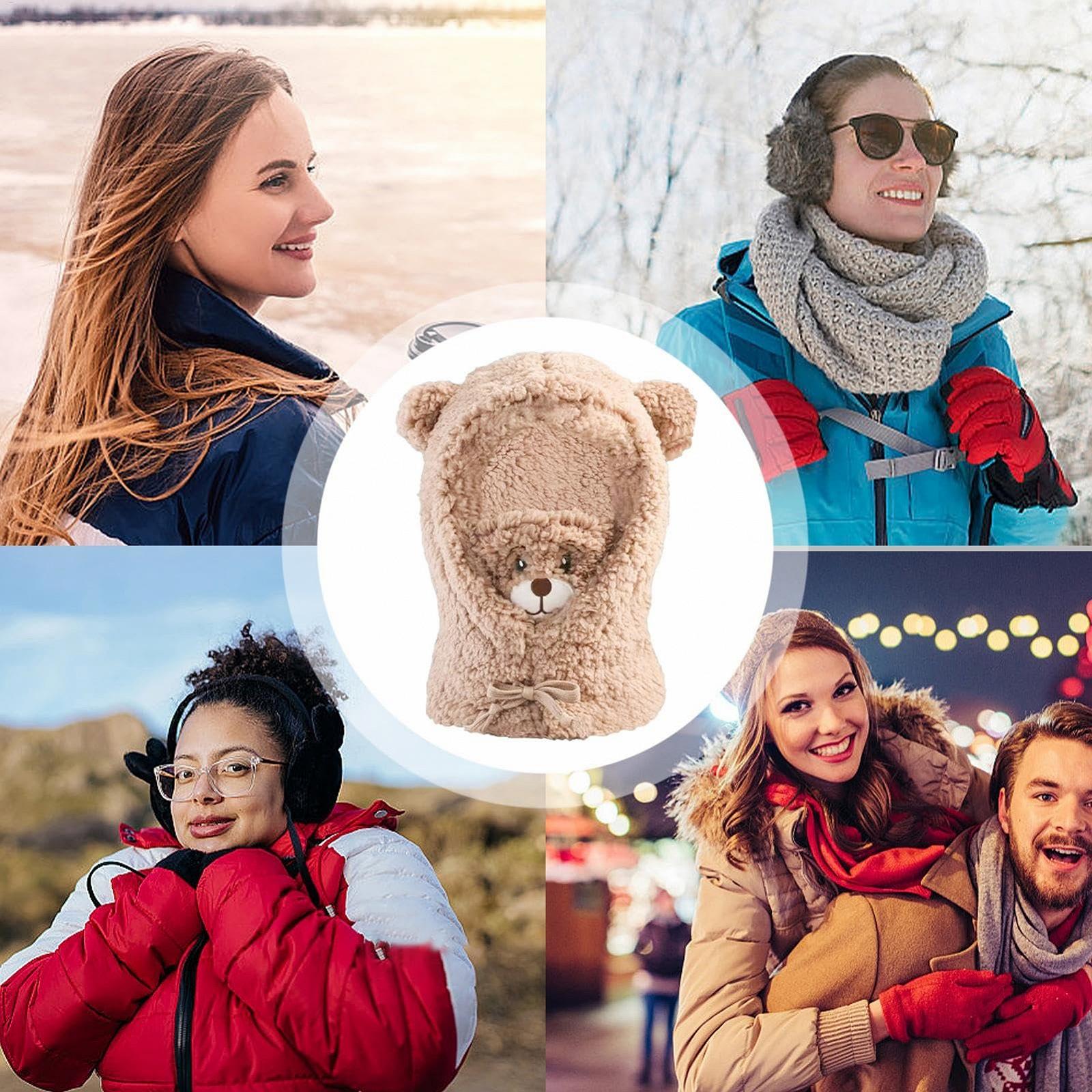 Шапка-ушанка Медведь GkgWuxf Зимняя, фото №2 Шапка-ушанка Медведь GkgWuxf Зимняя, фото №2