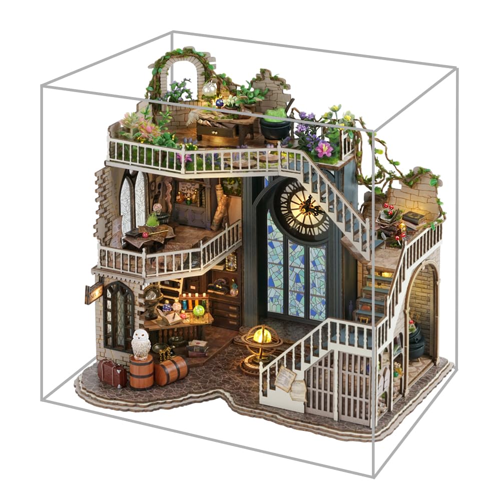 Конструктор Magic Shop для кукольного домика со светодиодными лампами для детей подростков, фото №1
