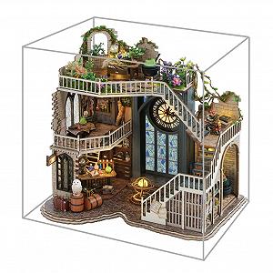 Конструктор Magic Shop для будиночка для ляльок зі світлодіодними лампами для дітей підлітків - Фото 1