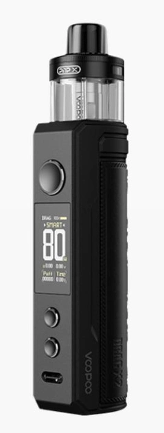 Электронная сигарета под-система VOOPOO Drag X2 80W Pod with PnP X DTL Cartridge 5ml Kit Spray Black 15857, фото №2