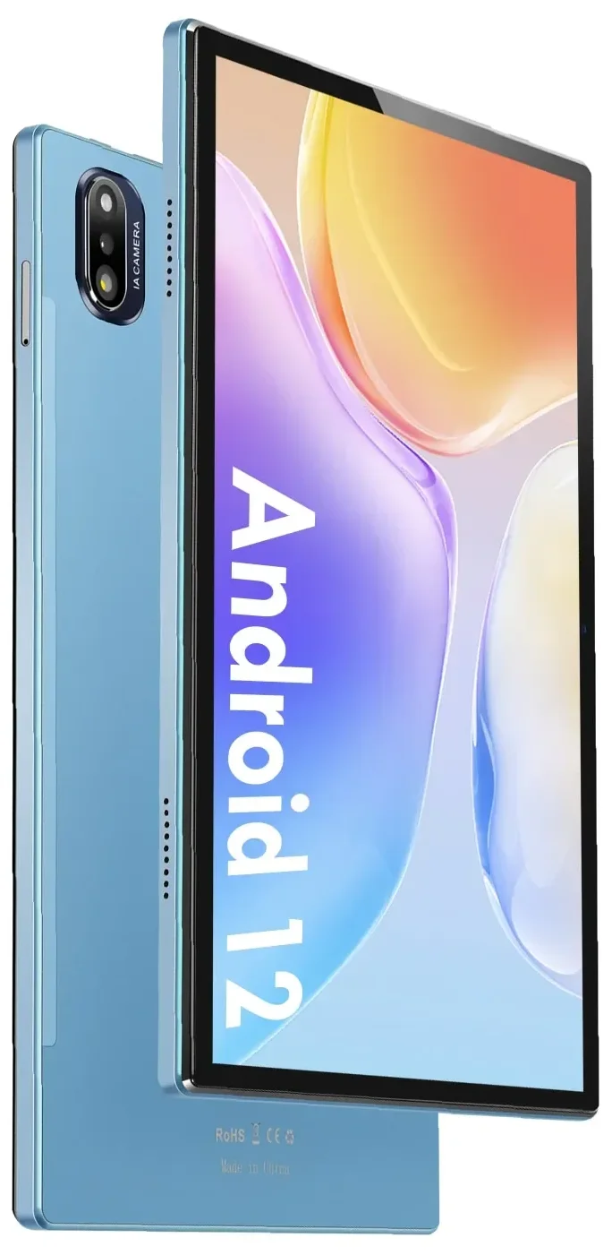 Планшет 10.1" Brillar T16 6/128Gb 8 ядер Android 12 6000 mAh Голубой, фото №1