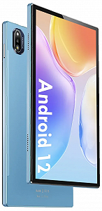 Планшет 10.1" Brillar T16 6/128Gb 8 ядер Android 12 6000 mAh Голубой - Фото 1