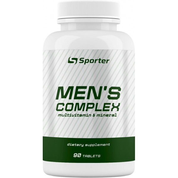 Витаминно-минеральный комплекс для мужчин Sporter Men's Complex 90 tabs, фото №1