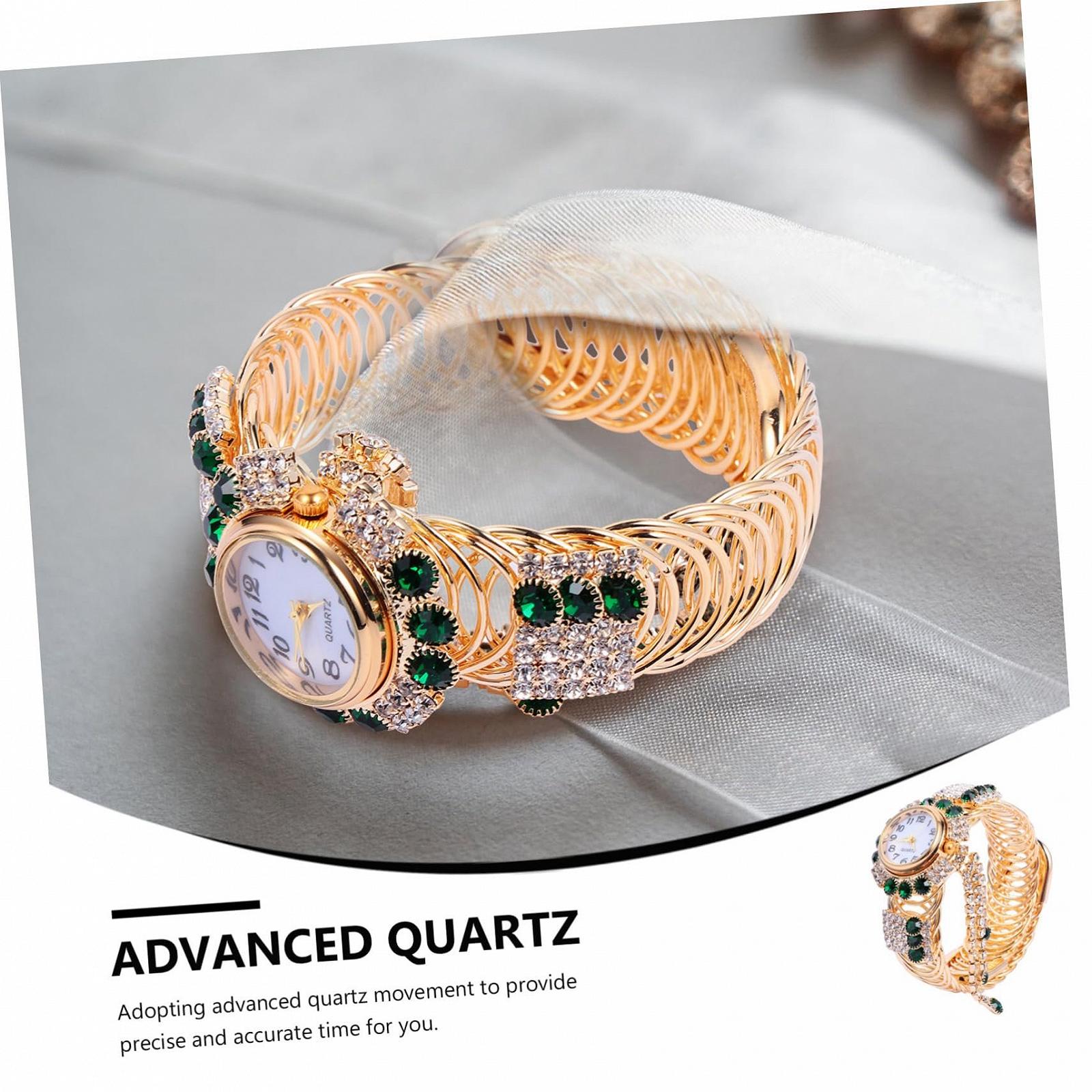 Годинник жіночий PartyKindom з браслетом, кварцовий механізм, синій сплав, фото №8