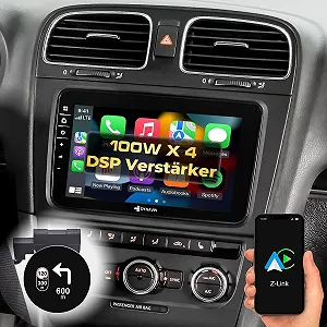Штатна автомагнітола Dynavin D8 V8 Premium Flex для VW Passat Golf Polo Tiguan Skoda / 8" / Сенсорна / Apple CarPlay / Android Auto / Bluetooth / GPS / USB / DAB+ synthetic.ua - Фото 1