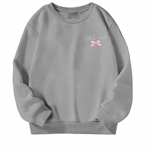 Детский свитшот с принтом ко Дню святого Валентина, пуловер, длинный рукав, круглый вырез, повседневный топ для девочек и мальчиков, мягкий флисовый джоггер synthetic.ua - Фото 1