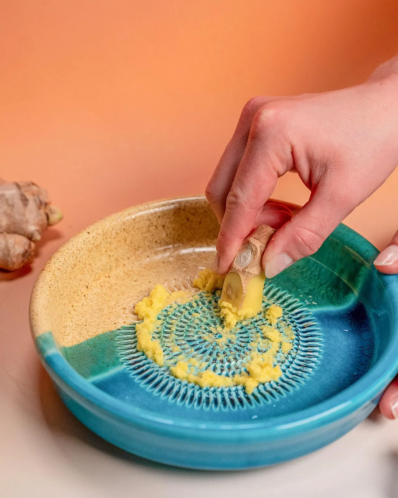 Керамічна терка-миска Evergrate Ocean Design, фото №3