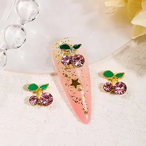 3D Подвески для ногтей 3D Ювелирные изделия для ногтей Симпатичные стразы для ногтей Кристалл Блестящие драгоценные камни для ногтей Сплавные заклепки для ногтей Украшения для ногтей на День святого Валентина для женщин Девушек 40 штук synthetic.ua - Фото 1