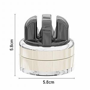 Точило для кухонних ножів вакуумна на присосці Чорна 5.8 x 5.8 см synthetic.ua - Фото 1