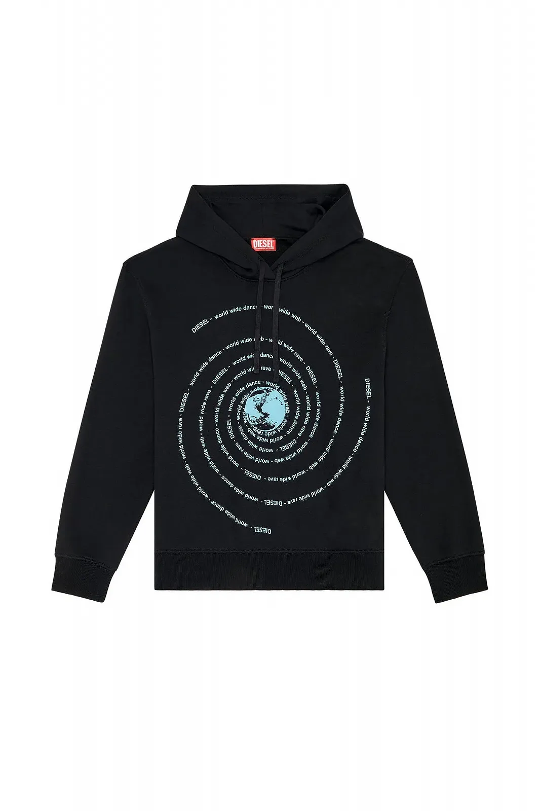 Жіноча Толстовка Diesel F-maxinne-Hood з круглим вирізом, фото №6