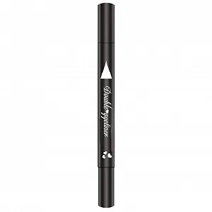 Підводка-штамп 2 в 1 Рідка водостійка з подвійним наконечником - Фото 1