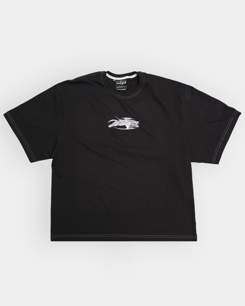 Футболка оверсайз Ogonpushka Tribal чорна, фото №1