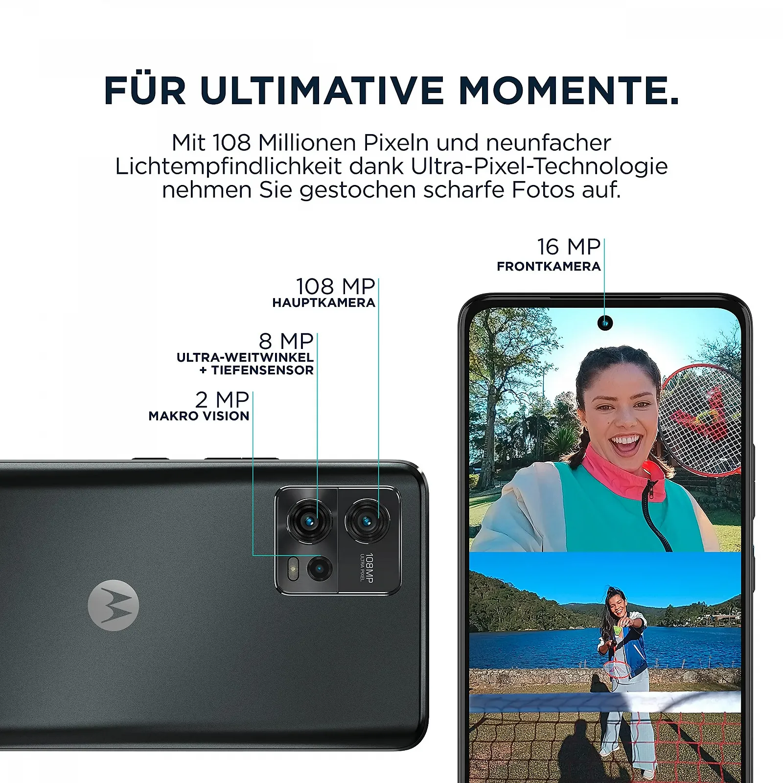 Смартфон Motorola Moto G72 XT2255-1 Dual 8/256GB Meteorite Grey, фото №3