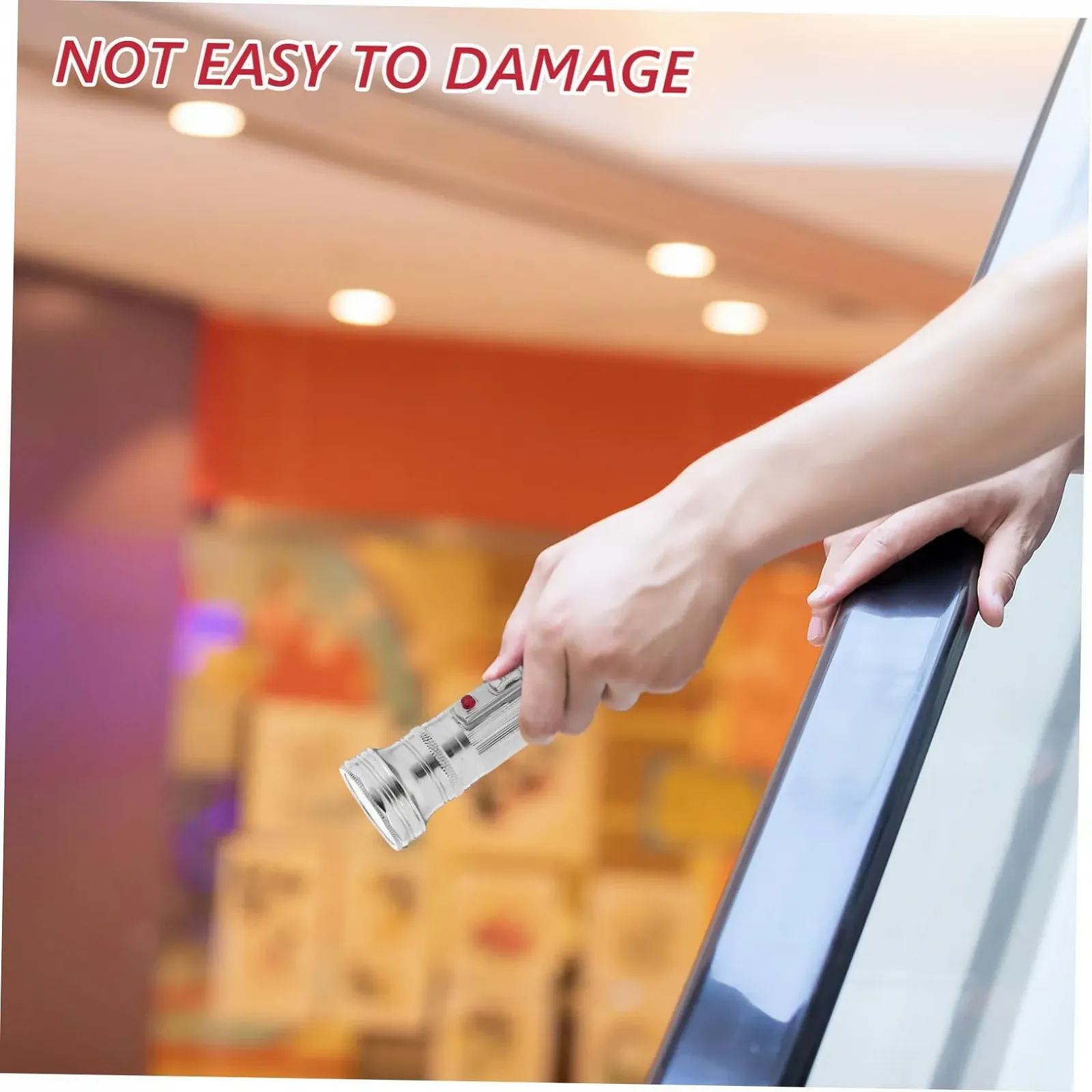 Ретро Металевий Ліхтар Ручний на батарейках, фото №5