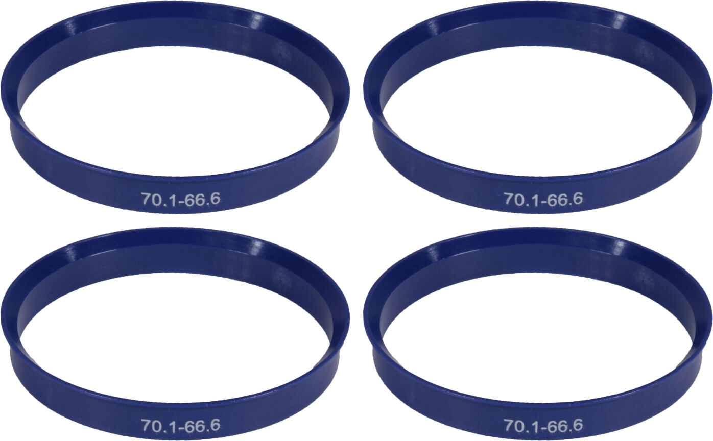 Кільця центрувальні для колісних дисків 70.1-66.6 Walline термопластик WL, фото №1