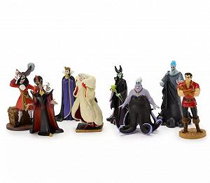 Набір 8 фігурок чарівні лиходії Діснея / Disney Villains Figure Set synthetic.ua - Фото 1