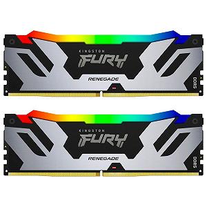 ОЗУ DDR5 2x48GB/6400 Kingston Fury Renegade RGB (KF564C32RSAK2-96) - Фото 1