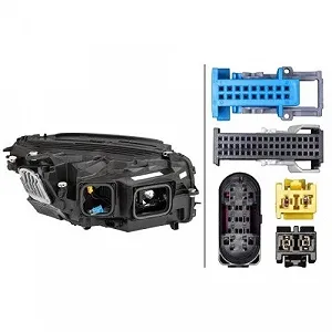 Фара основная HELLA 1EX 354 877-071 для MERCEDES-BENZ, левая synthetic.ua - Фото 1