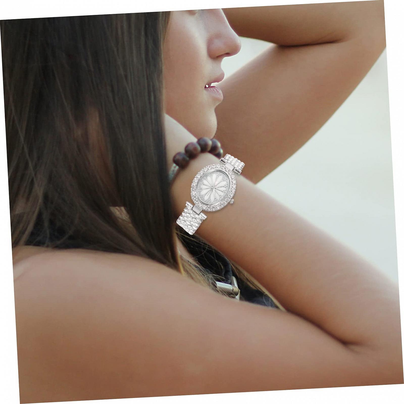 Жіночий наручний годинник VALICLUD Кварц Рожеве золото, фото №9