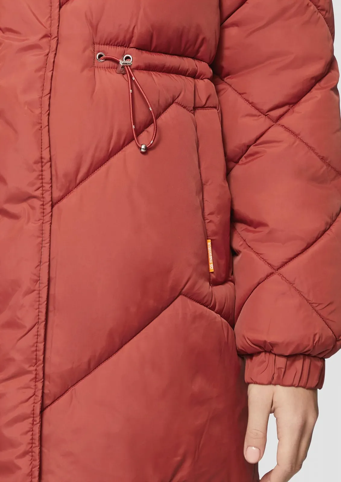 Куртка стеганая QS с капюшоном, фото №5 Куртка стеганая QS с капюшоном, фото №5