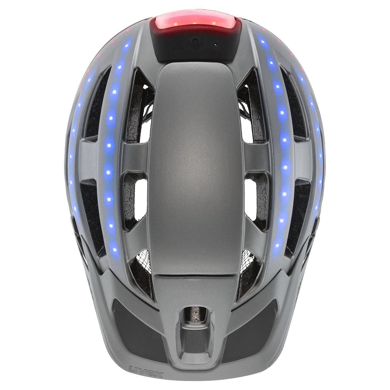Шлем Uvex Finale 2.0 Light Silver red mat, фото №6