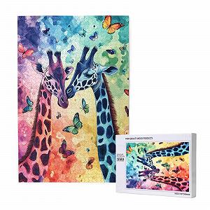 Деревянный пазл M-1229 Giraffe 300 деталей - Фото 1