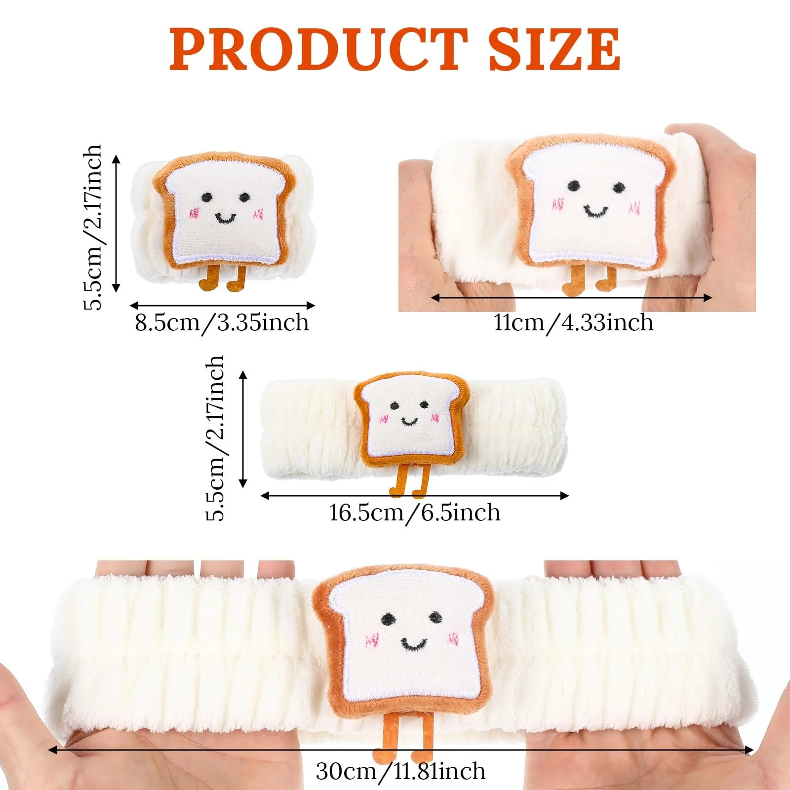 Пов'язка на голову Abeillo Мультяшна з мікрофібри, фото №2