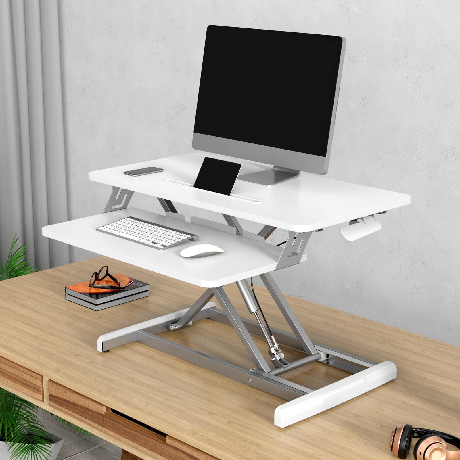 Подставка для ноутбука SVITA Busan Регулируемая по высоте Белый, фото №4 Подставка для ноутбука SVITA Busan Регулируемая по высоте Белый, фото №4