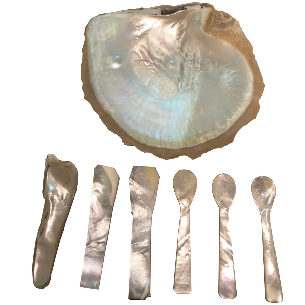 Ложка для ікри Caviar Spoon L 10 см Перламутрова Високої якості та Міцна, фото №5