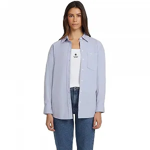 Сорочка Guess з довгим рукавом Gj Pocket W4YH22WGCF1, Світло-блакитний, Small - Фото 1