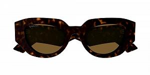 Сонцезахисні Окуляри GUCCI Жіночі GG1421S Гавана-Гавана Коричневий, 51 synthetic.ua - Фото 1