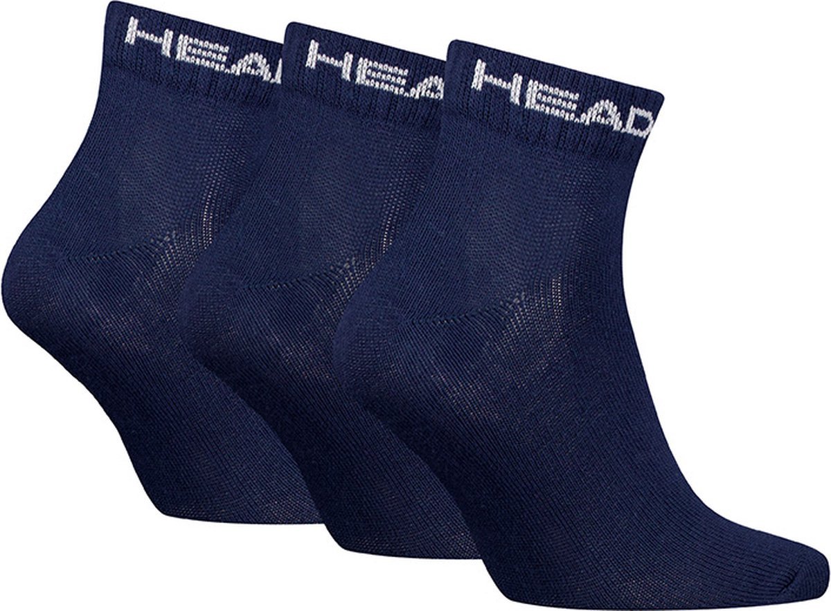Шкарпетки Head ELEMENTS ALL SPORTS QUARTER 3P Темно-синій  39-42, фото №2