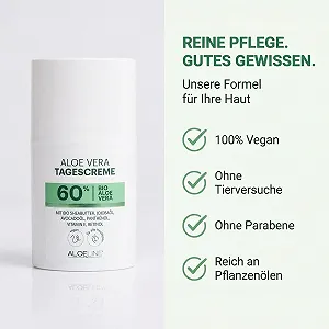 Денний крем для обличчя Aloe Vera 50 мл synthetic.ua - Фото 1
