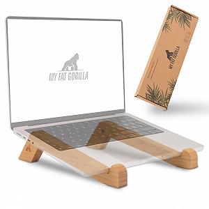 Підставка для ноутбука Бамбук Універсальний тримач 10-15 дюймів