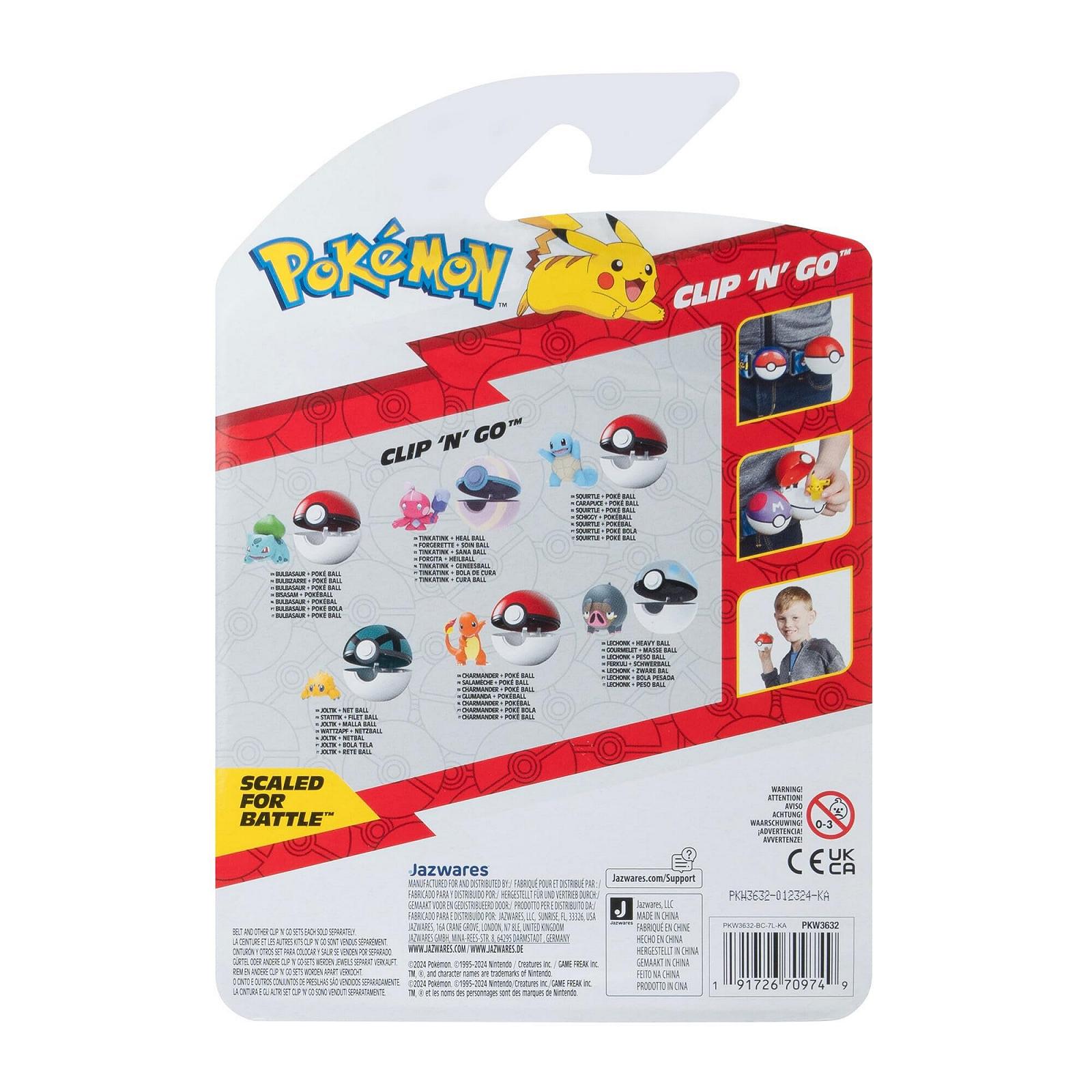 Фігурка Pokémon Poké Ball Cotton Cord & Netball 5 cm, фото №5