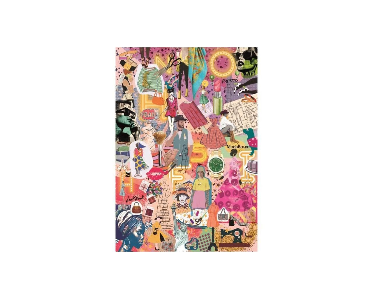 Пазл Clementoni More is More Fashion & Design 1000 деталей Compact Box, фото №2