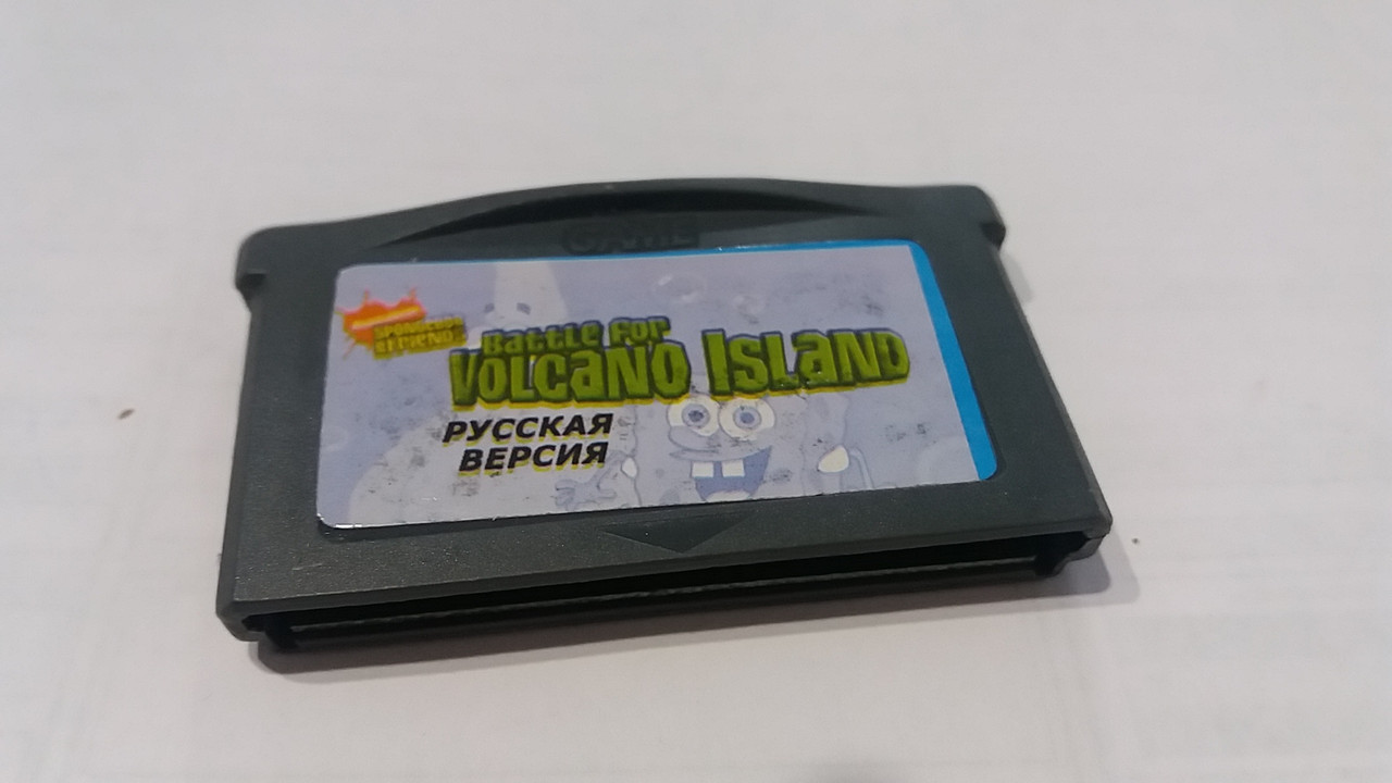 Картіж для GameBoy Advance гри на GBA Nicktoons Battle For Volcano Island, фото №1 Картіж для GameBoy Advance гри на GBA Nicktoons Battle For Volcano Island, фото №1