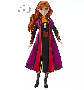 Співаюча лялька Анна Холодне серце 2 / Disney Anna Singing Doll Frozen 2 - Фото 1