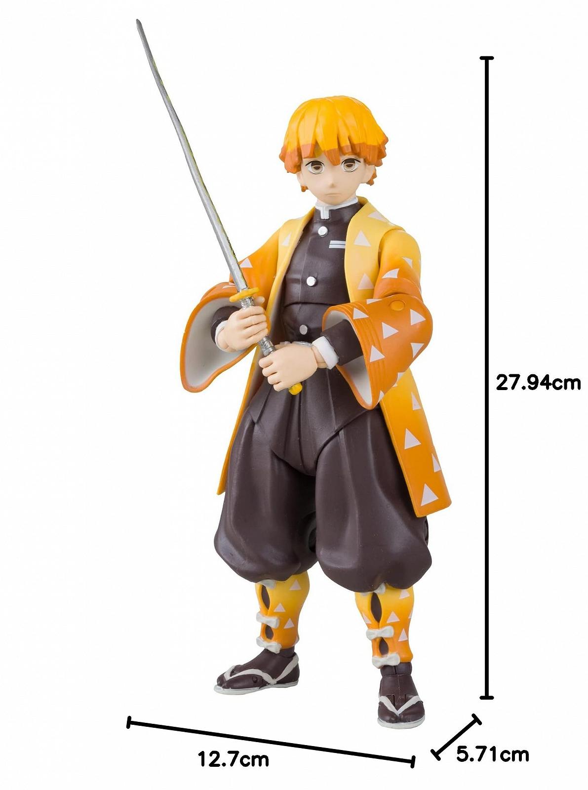 Екшн-фігурка McFarlane Demon Slayer Kimetsu no Yaiba Zenitsu Agatsuma, 18 cm, фото №11