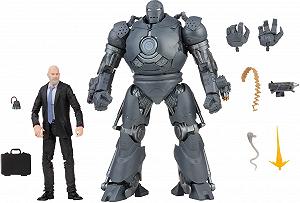 Фігурки Hasbro Marvel Legends Series Obadiah Stane та Iron Monger, 15 см, 2 шт., Infinity Saga, преміум-дизайн та 8 аксесуарів - Фото 1