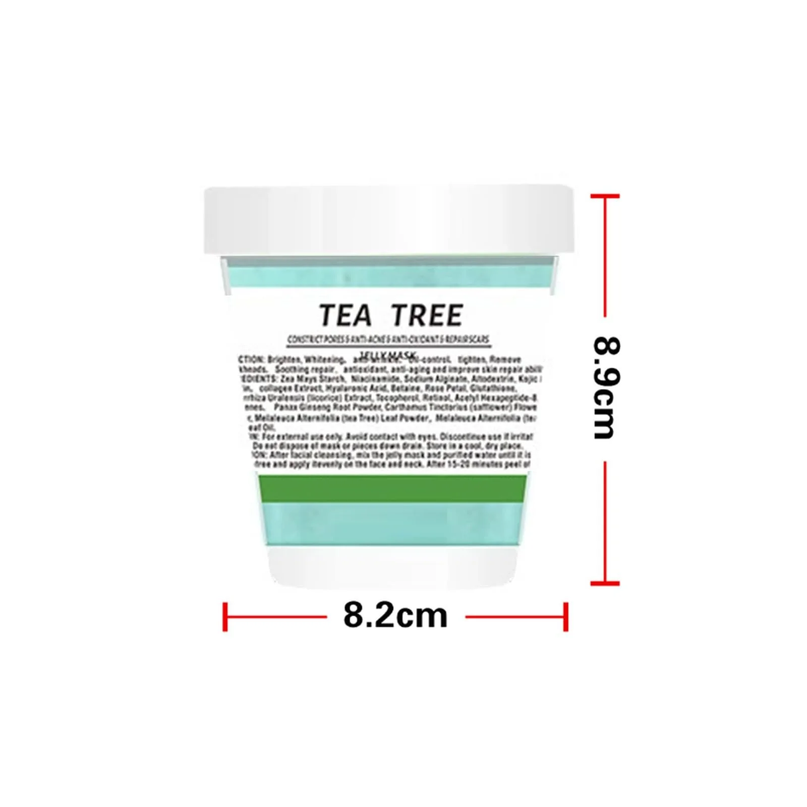 Маска для обличчя порошкова Aloe Vera Peel-Off Зволожуюча, фото №7