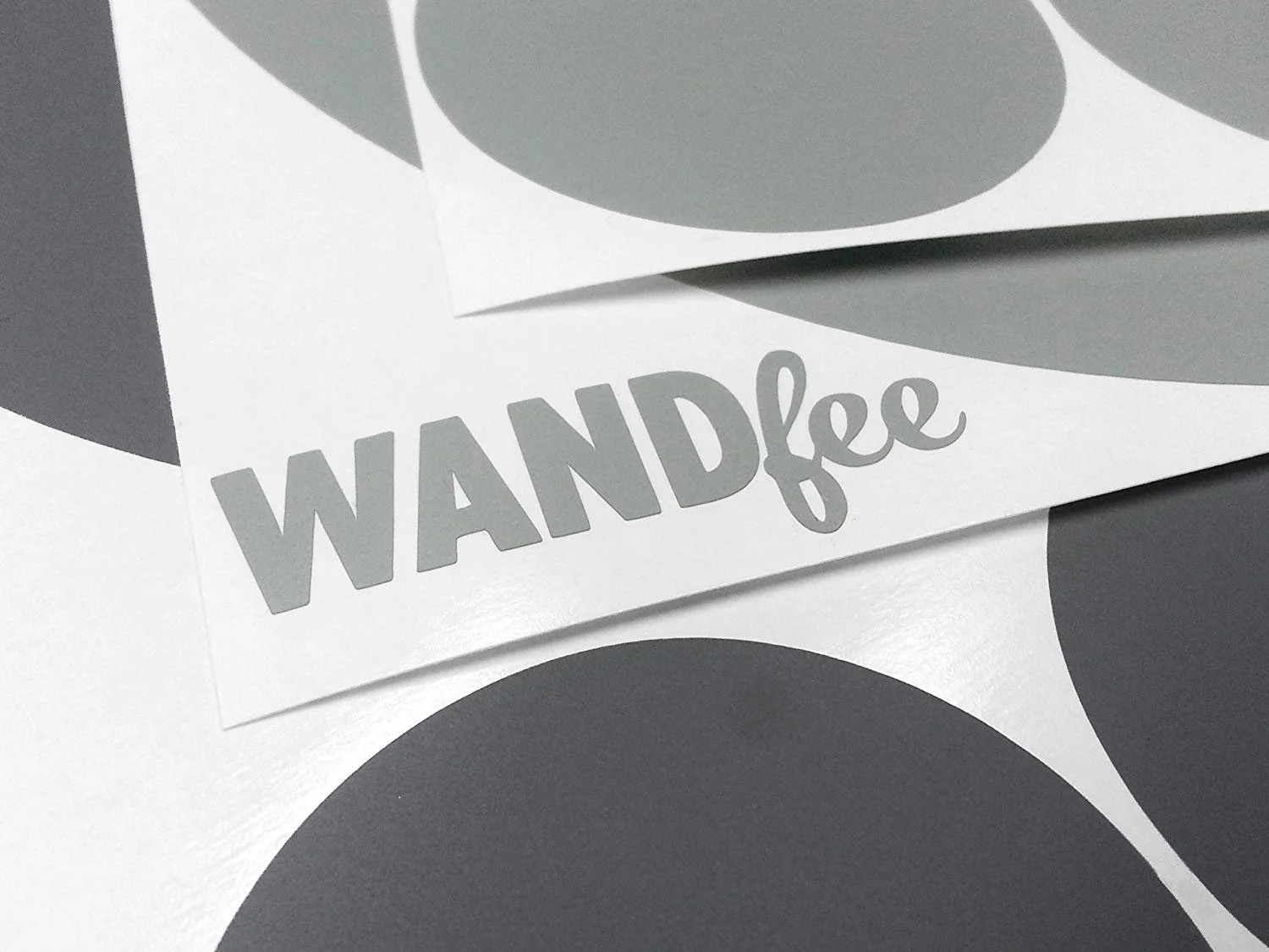 Наклейки на стіну Circles Dots 50 Stickers Grey, фото №2