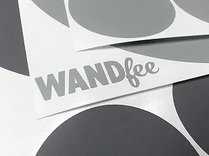 Наклейки на стіну Circles Dots 50 Stickers Grey synthetic.ua - Фото 1