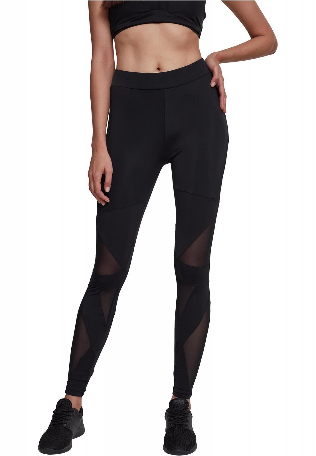 Леггинсы Urban Classics Triangle Tech Mesh Женские, фото №1
