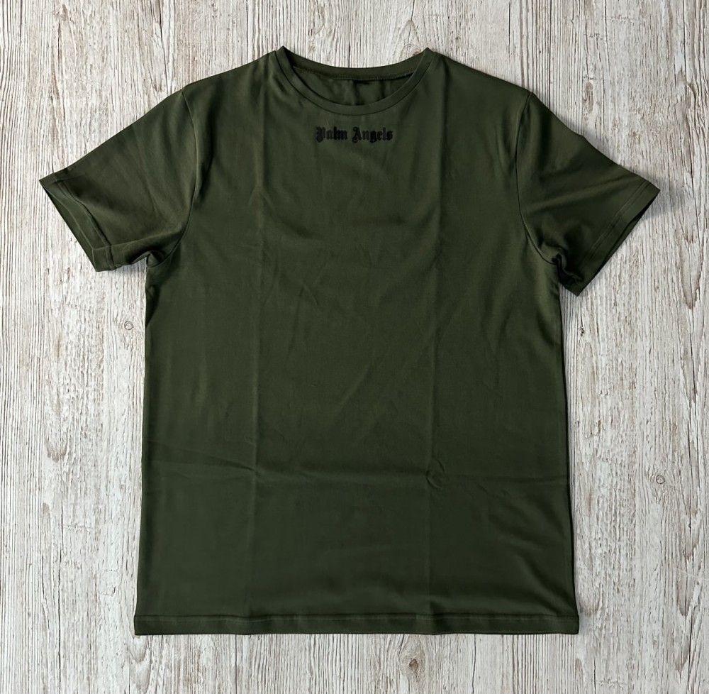 Футболка хакі Palm Angels RD188, фото №4