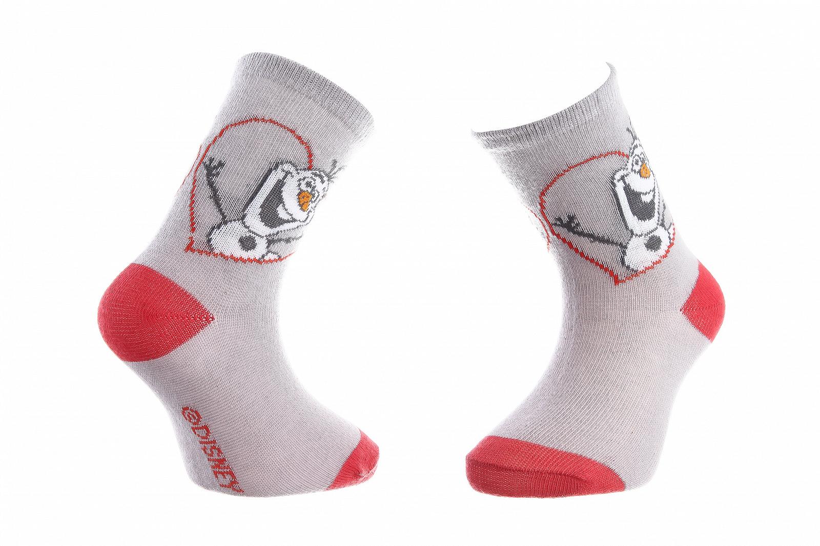 Шкарпетки FROZEN OLAF Сірий 23-26, фото №1