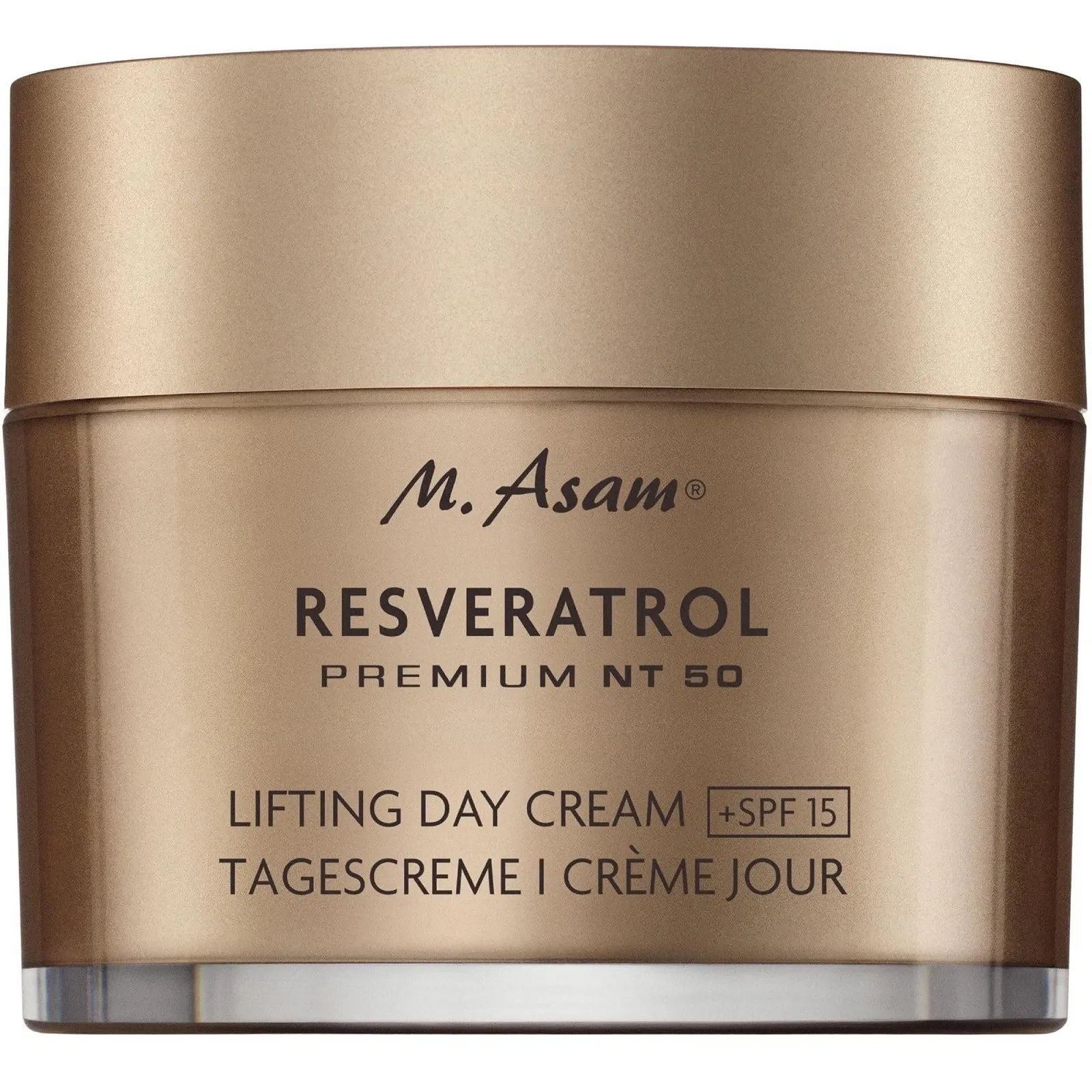 Денний крем M. Asam Resveratrol Premium NT50 Lifting SPF 15 100 мл, фото №1 Денний крем M. Asam Resveratrol Premium NT50 Lifting SPF 15 100 мл, фото №1