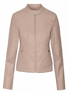 Куртка VERO MODA VMLotus Жіноча зі штучної шкіри Коротка Перехідна Куртка в Стилі Байкер - Фото 1