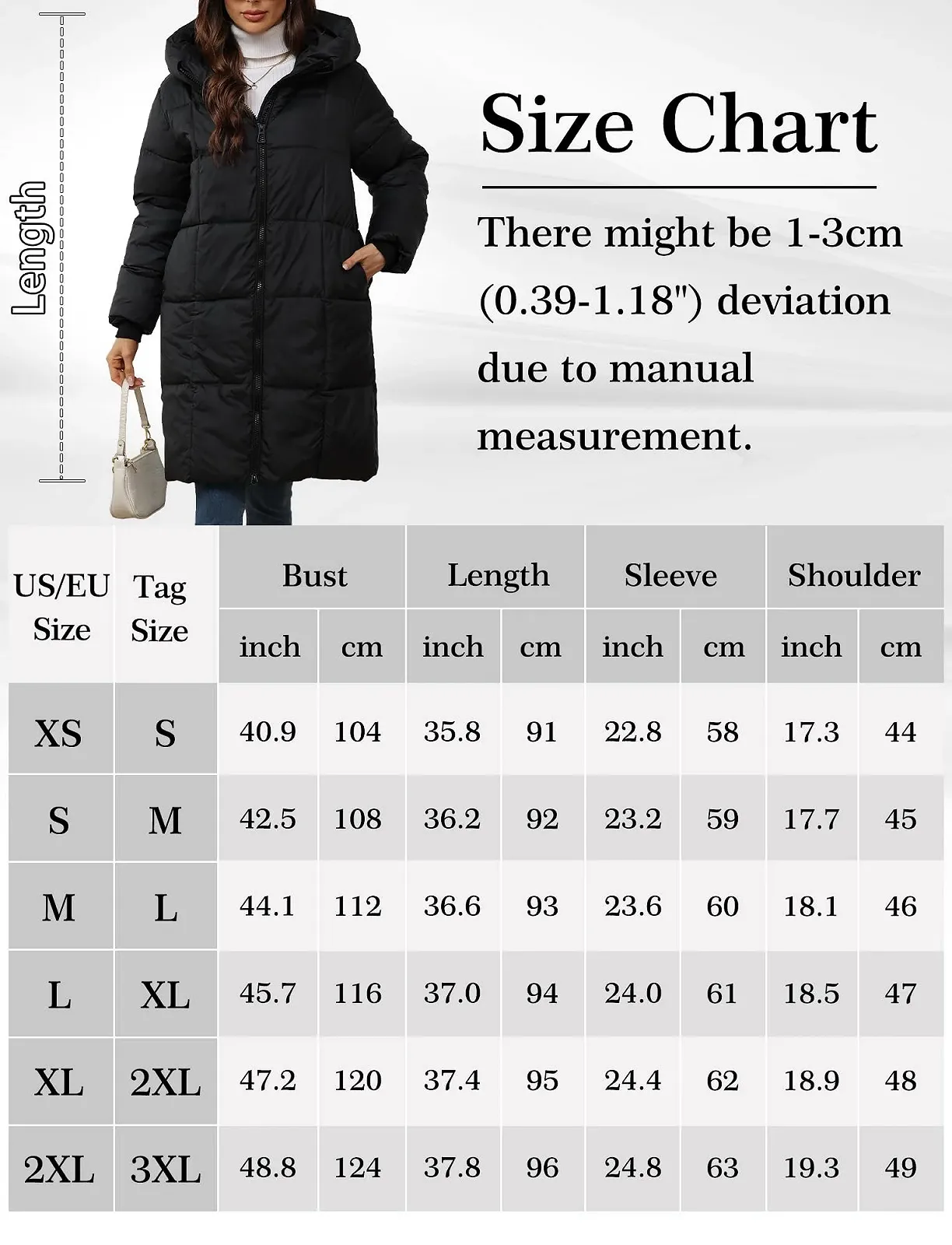 Пуховик Panegy Женский Длинный С Капюшоном, фото №6