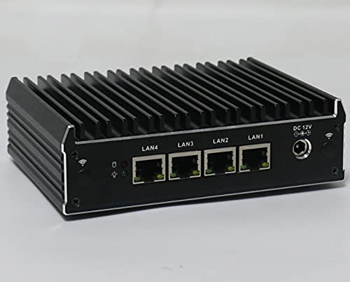 Мини ПК HSIPC Celeron J3160 Quad Core Firewall 4 RJ45 Port AES-NI PXE Pfsense OPNsense Barebone System, фото №5